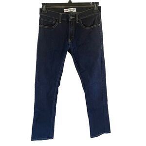 Levi’s Performance 511 Slim Jeans dark  Wash Blue Denim Girls’ Size 16 w28xL28